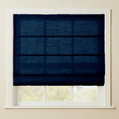 Semi-Light Filtering Custom Roman Blinds Cordless Design 40% Energy Saving Global Shipping