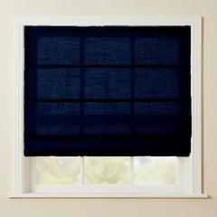 Semi-Light Filtering Custom Roman Blinds Cordless Design 40% Energy Saving Global Shipping