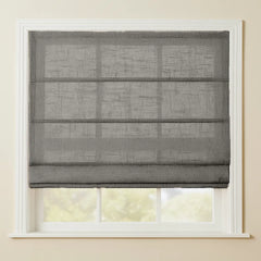 Semi-Light Filtering Custom Roman Blinds Cordless Design 40% Energy Saving Global Shipping