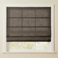 Semi-Light Filtering Custom Roman Blinds Cordless Design 40% Energy Saving Global Shipping