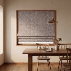 100% Blackout Custom Roman Shades- Complete Light Blocking