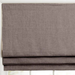 100% Blackout Custom Roman Shades- Cordless Safety Design