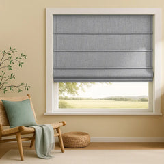 100% Blackout Roman Shades Custom - Cinema Grade Darkness