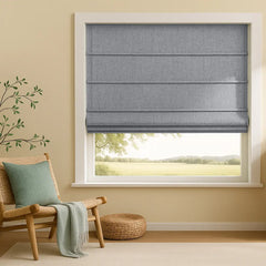 100% Blackout Roman Shades Custom - Cinema Grade Darkness