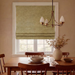 100% Blackout Custom Roman Shades- Complete Light Blocking