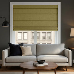 100% Blackout Roman Blinds Custom - Zero Light Penetration