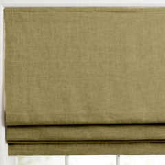 100% Blackout Custom Roman Shades- Cordless Safety Design