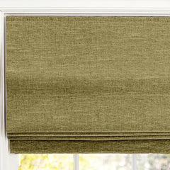 Custom 100% Blackout Textured Roman Shades