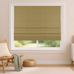 Custom 100% Blackout Roman Curtains - Sleep Enhancement