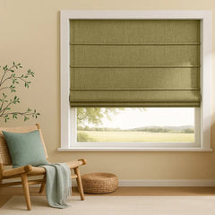 100% Blackout Roman Shades Custom - Cinema Grade Darkness