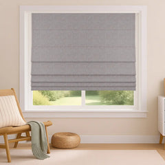 Custom 100% Blackout Roman Curtains - Sleep Enhancement