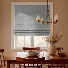 100% Blackout Custom Roman Shades- Complete Light Blocking