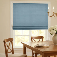 Custom 100% Blackout Roman Shades- Bedroom Exclusive