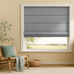 100% Blackout Roman Shades Custom - Cinema Grade Darkness