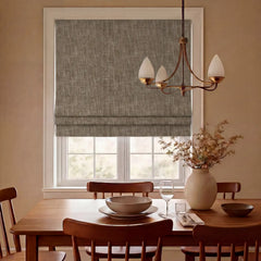 100% Blackout Custom Roman Shades- Complete Light Blocking