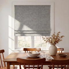 100% Blackout Custom Roman Shades- Complete Light Blocking