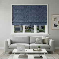 100% Blackout Roman Blinds Custom - Zero Light Penetration