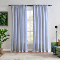 Custom NanoBamboo Linen 100%  Blocakout Shades