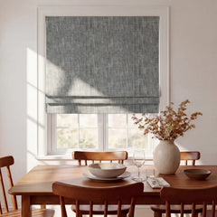 100% Blackout Custom Roman Shades- Complete Light Blocking