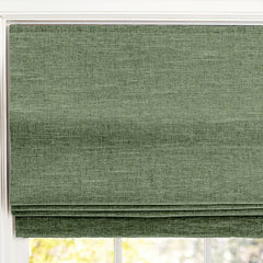 Custom 100% Blackout Textured Roman Shades