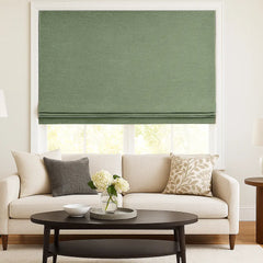 Custom 100% Blackout Textured Roman Shades