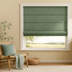 100% Blackout Roman Shades Custom - Cinema Grade Darkness
