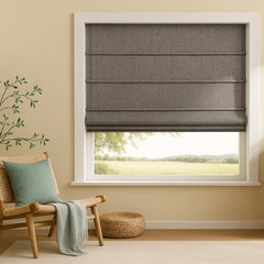 100% Blackout Roman Shades Custom - Cinema Grade Darkness