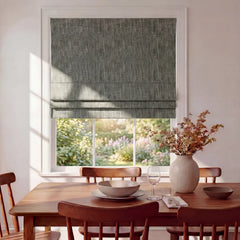 100% Blackout Custom Roman Shades- Complete Light Blocking