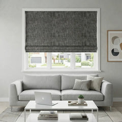 100% Blackout Roman Blinds Custom - Zero Light Penetration