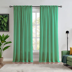 Custom NanoBamboo Linen 100%  Blocakout Shades