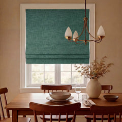 100% Blackout Custom Roman Shades- Complete Light Blocking