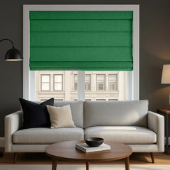 100% Blackout Roman Blinds Custom - Zero Light Penetration