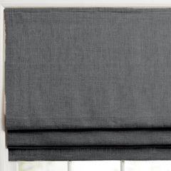 100% Blackout Custom Roman Shades- Cordless Safety Design