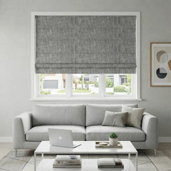 100% Blackout Roman Blinds Custom - Zero Light Penetration