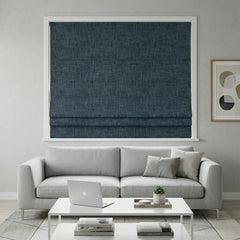 100% Blackout Roman Blinds Custom - Zero Light Penetration
