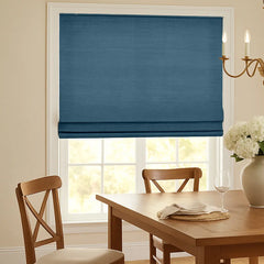 Custom 100% Blackout Roman Shades- Bedroom Exclusive