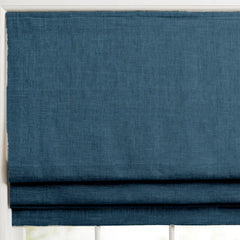 100% Blackout Custom Roman Shades- Cordless Safety Design