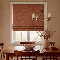 100% Blackout Custom Roman Shades- Complete Light Blocking