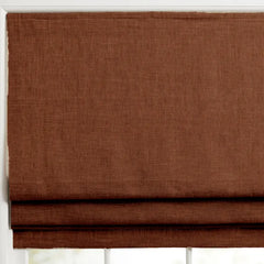 100% Blackout Custom Roman Shades- Cordless Safety Design