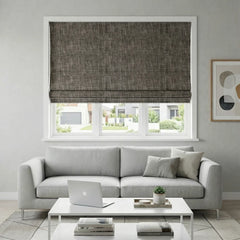 100% Blackout Roman Blinds Custom - Zero Light Penetration