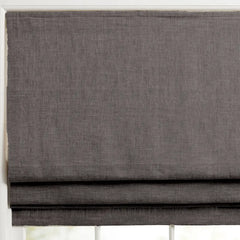 100% Blackout Custom Roman Shades- Cordless Safety Design
