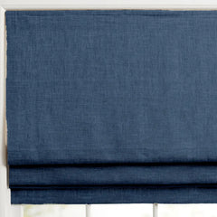 Custom 100% Blackout Cordless Roman Shades