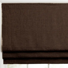 100% Blackout Custom Roman Shades- Cordless Safety Design