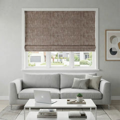 100% Blackout Roman Blinds Custom - Zero Light Penetration