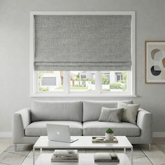 100% Blackout Roman Blinds Custom - Zero Light Penetration