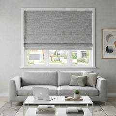 100% Blackout Roman Blinds Custom - Zero Light Penetration
