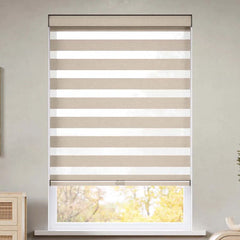 Custom Zebra Shades | Waterproof & Child-Safe Window Blinds in 14 Colors
