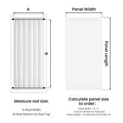 Custom Semi Sheer Door Curtains